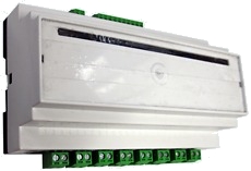 REL8 im Hutschienengeh&auml;use inklusive Stecker