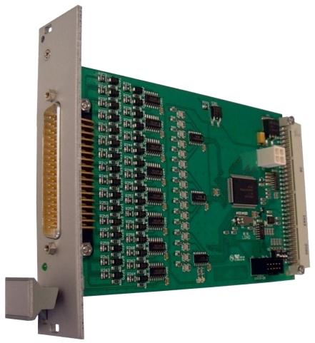 TDIO hier als I/O-Modul f&uuml;r 19" Rack