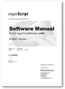 Cover des eigerScript-Manuals
